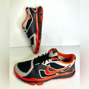 Size 11 - Nike Free 5.0 TR Nike ID BLACK ORANGE